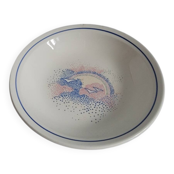 Assiette creuse Orchies Moulin des Loups