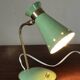 Lampe cocotte diabolo verte design années 60