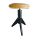 Compass feet piano stool