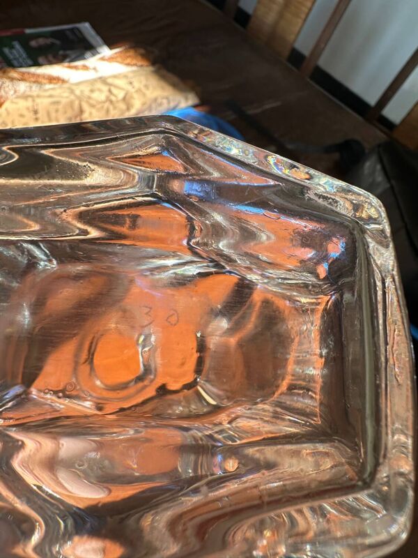 Carafe à alcool en cristal de Sèvres