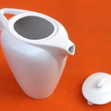 White porcelain coffee maker Seltmann Weiden Bavaria Bianca-Maria Germany