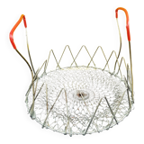Old folding salad basket