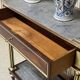 Small mahogany console table, Louis XVI period