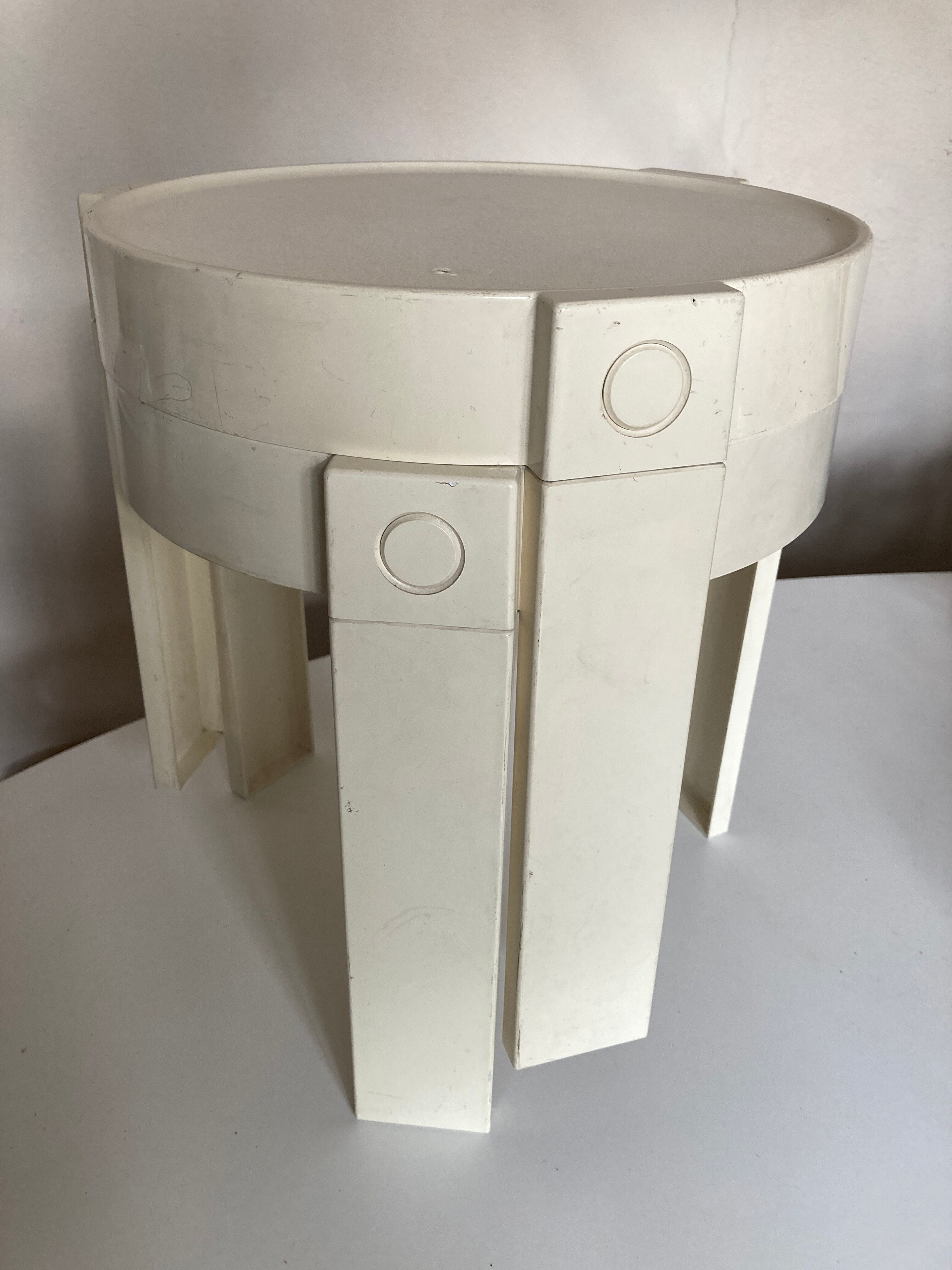 Pair of Studio Flair bedside coffee tables for Prisunic 1970