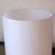 White Murano Vase, Italy 1970s