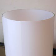 Vase Murano Blanc, Italie 1970's