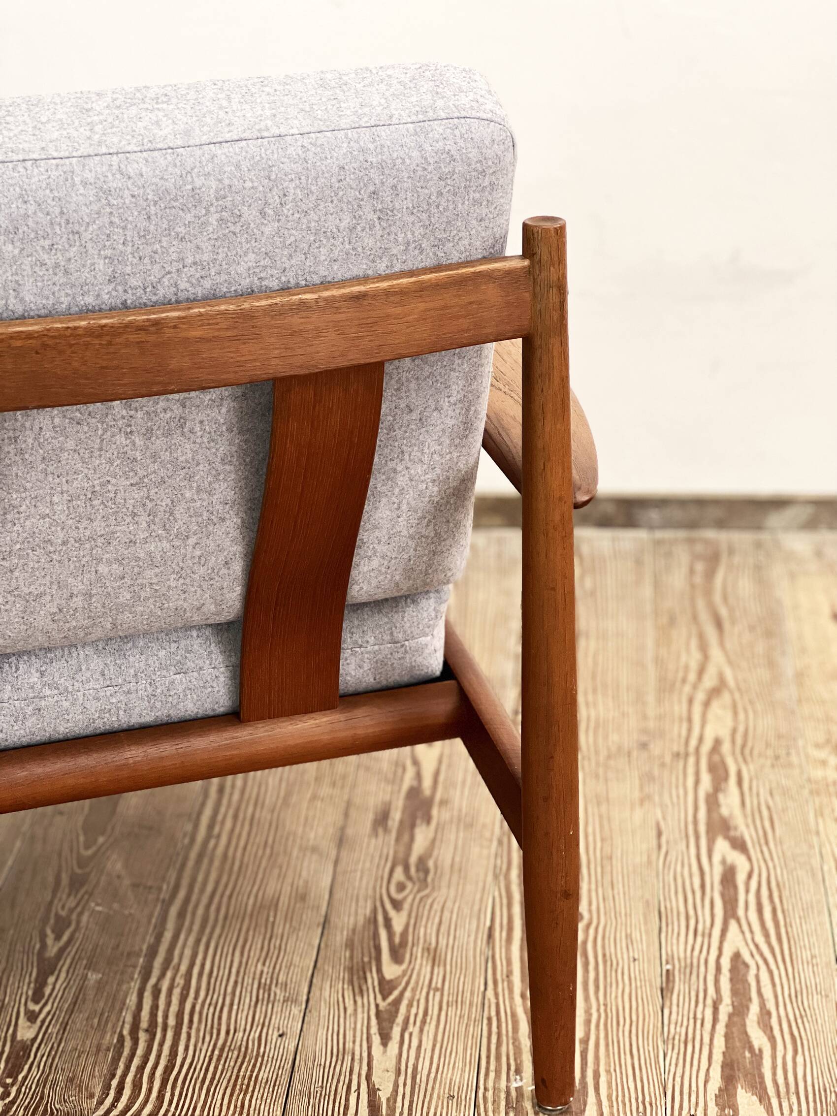 Mid Century Lounge Chair, Easy Chair by Grete Jalk for France & Son, Danish Design Armchair, 1950s