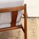 Fauteuil Grete Jalk for France & Son, Danish Design Armchair, années 1950