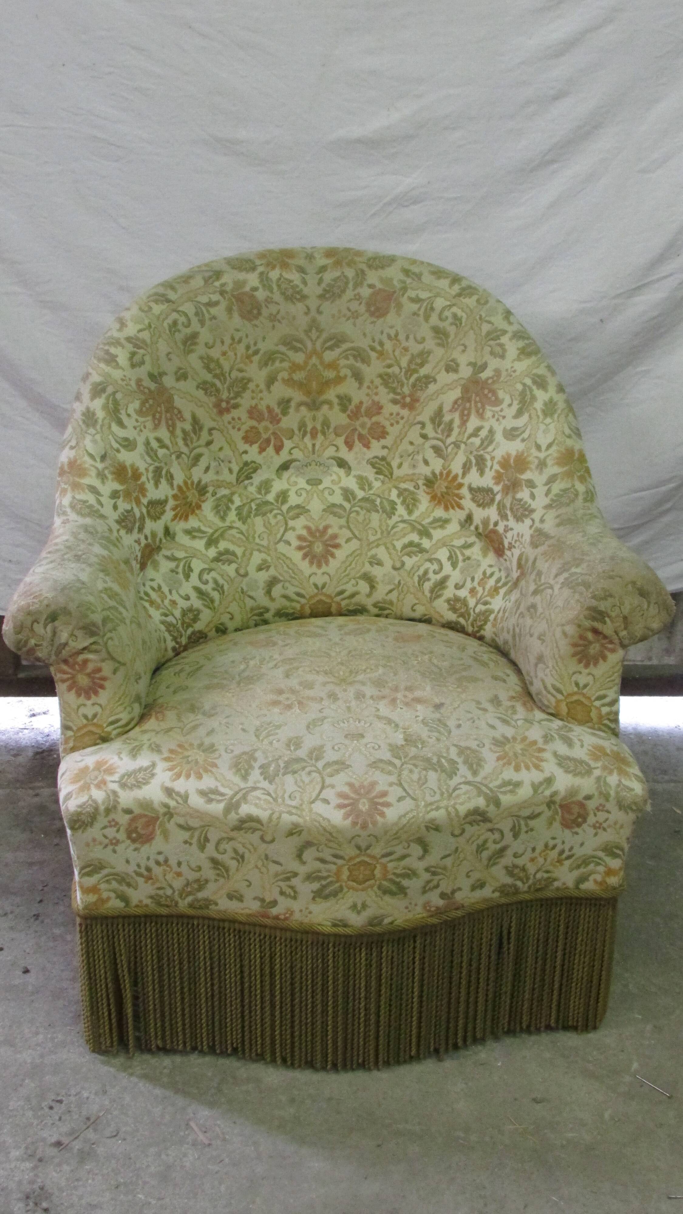 Vintage frog chair