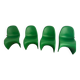 4 chaises Panton par Vitra