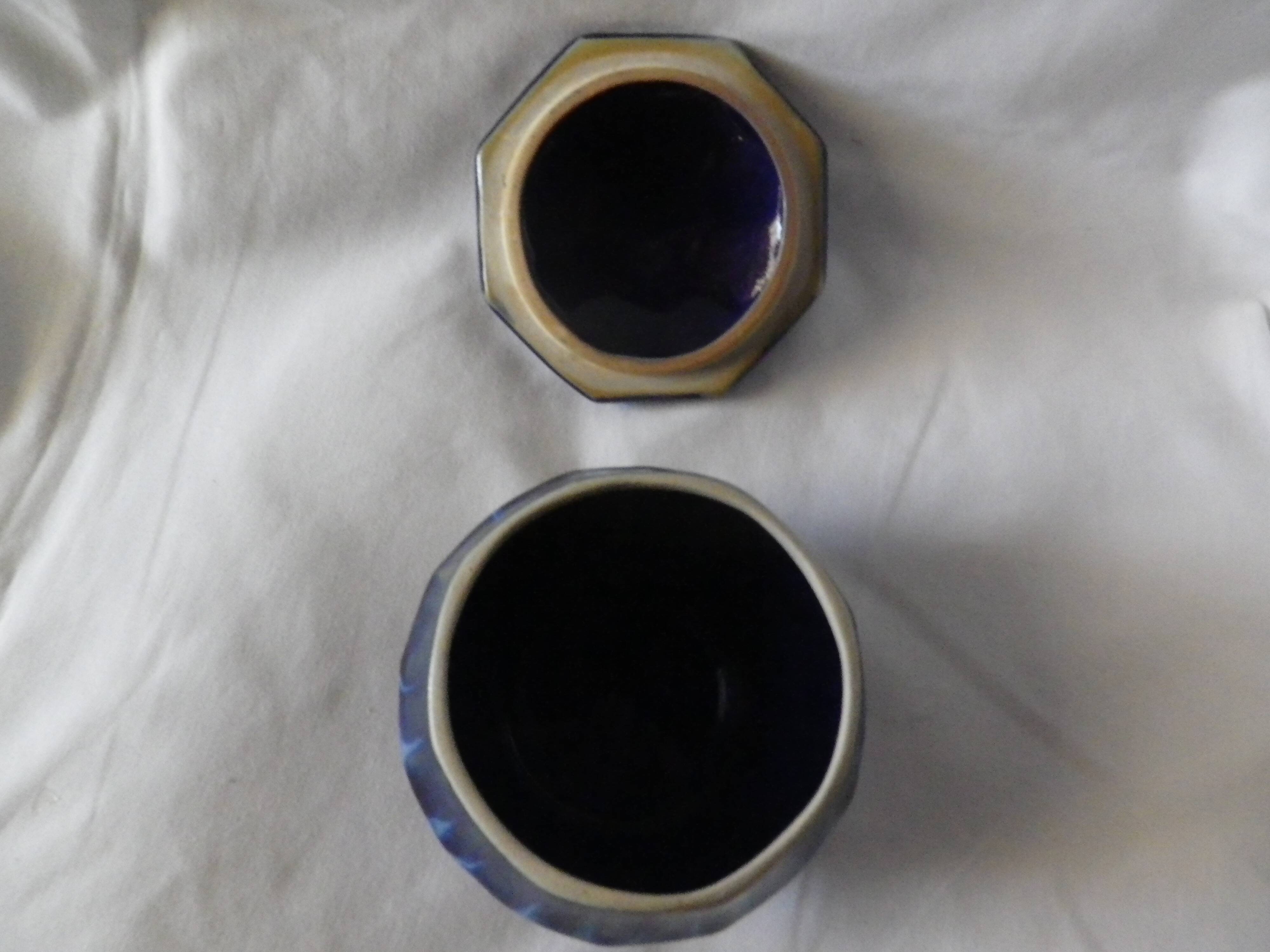 blue gingham candy box