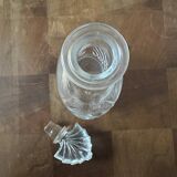 Ancienne carafe en cristal d’arques