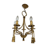 Golden chandelier 1970