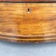 Antique Georg III mahogany serpentine chest of drawers, England, 1780s