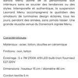 “Leonard” pendant light from Menu, Audo Copenhagen