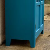 Parisian wardrobe glazed blue Peacock 1940