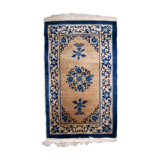 Tapis ancien chinois peking fait main 94cm x 161cm 1940s