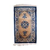 Old Chinese Peking handmade carpet 94cm x 161cm 1940s