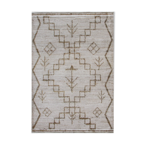 Tapis chanvre et laine 120x180