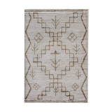 Hemp and wool carpet 120x180 ethnic motifs