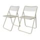 2 chaises pliantes Ted par Niels Gammelgaard pour Ikea