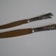 24 COUTEAUX TABLE & DESSERT METAL ARGENTE ORFEVRE FRIONNET FRANCOIS LOUIS XV