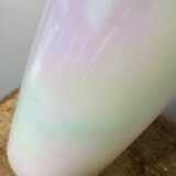 Iridescent glass vase