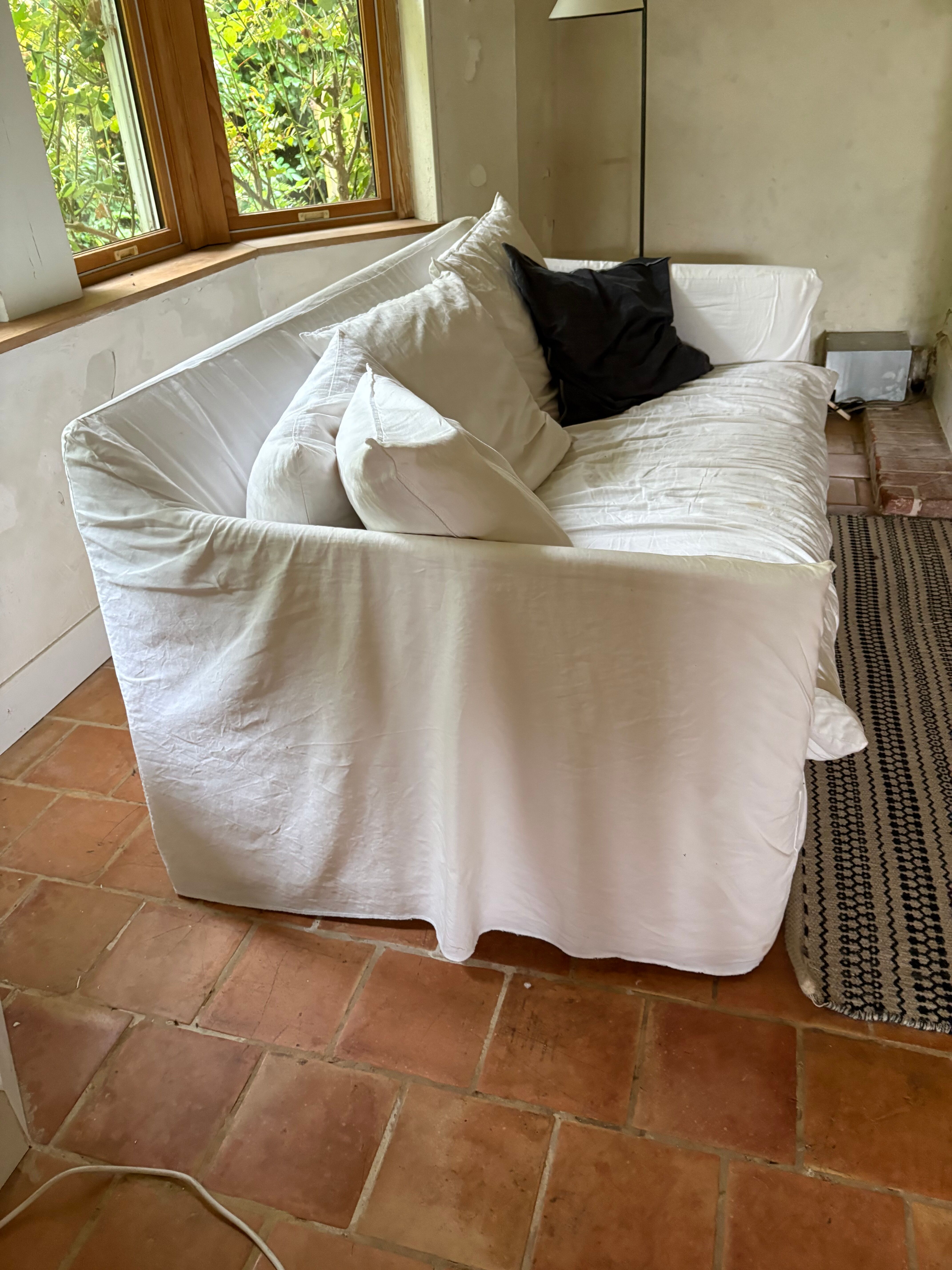 Convertible sofa GHOST 15 Paola Navone for GERVASONI