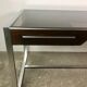 Metal and rosewood desk by Claude Gaillard for Ligne Roset 70'S