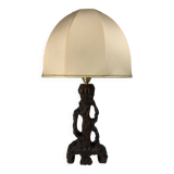 Brutalist organic mushroom table lamp, Dutch 1960s