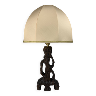Lampe de table champignon organique brutaliste, Hollande des années 1960
