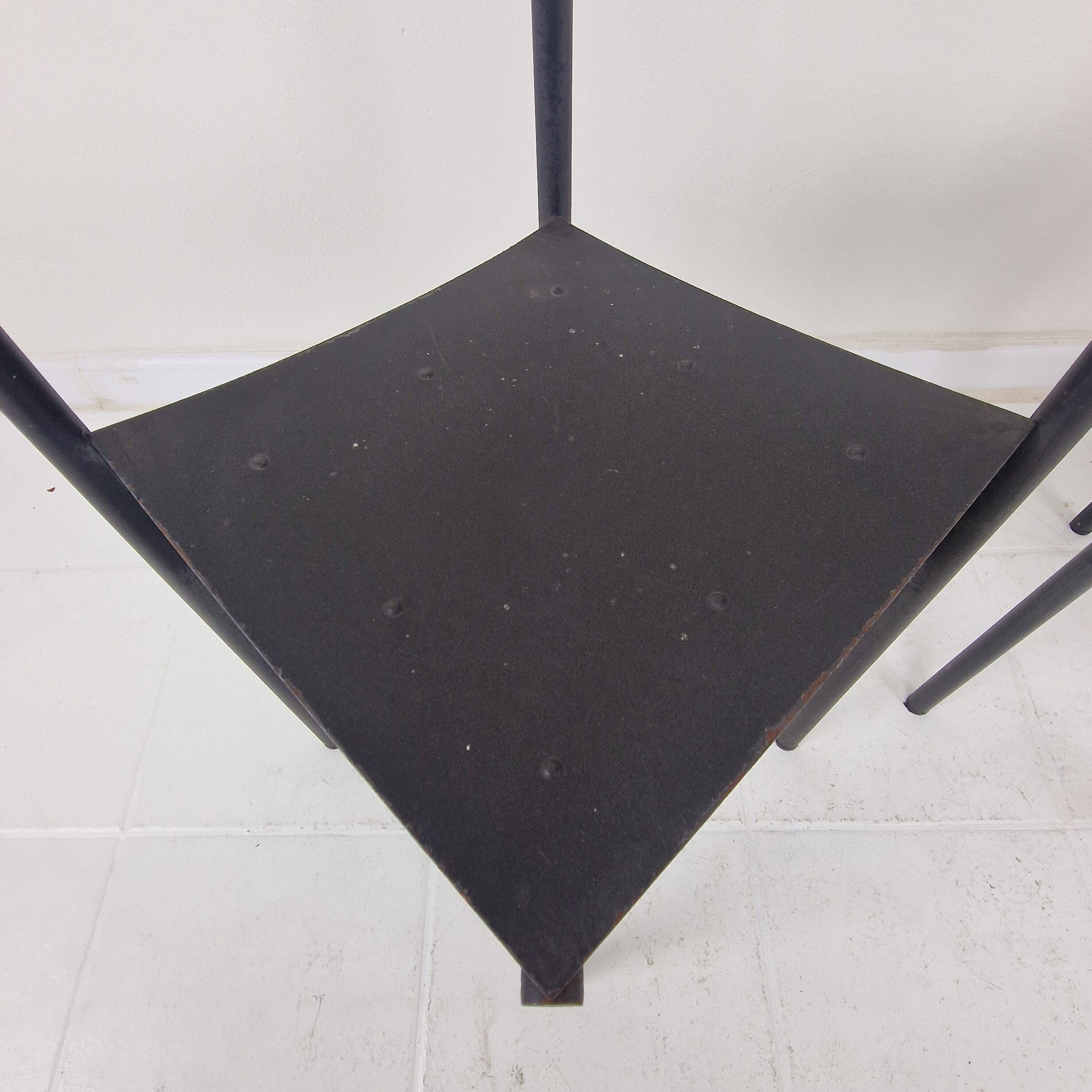Rare Set of 3 "Wendy Wright" Chairs by Philippe Starck for Disform, 1986