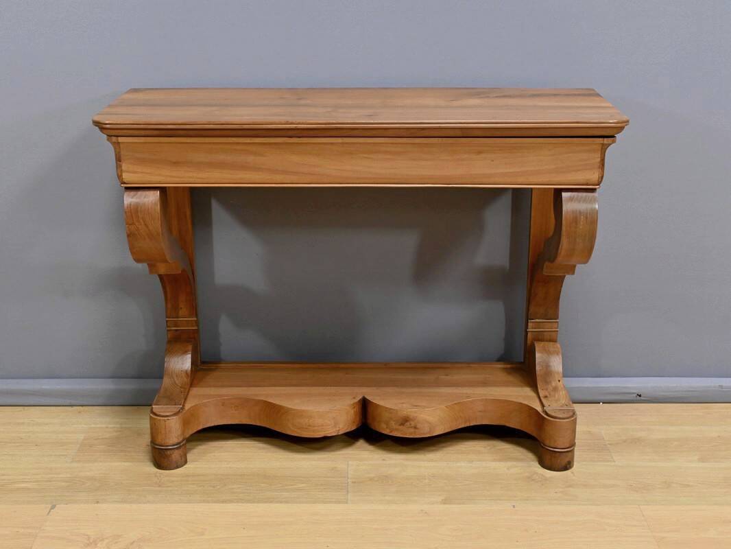 Restoration Console in Blond Cherry – Early 19th Century
