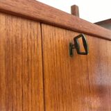 Modular bookcase in teak, scandinavian, circa 1960