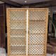 Rattan wardrobe