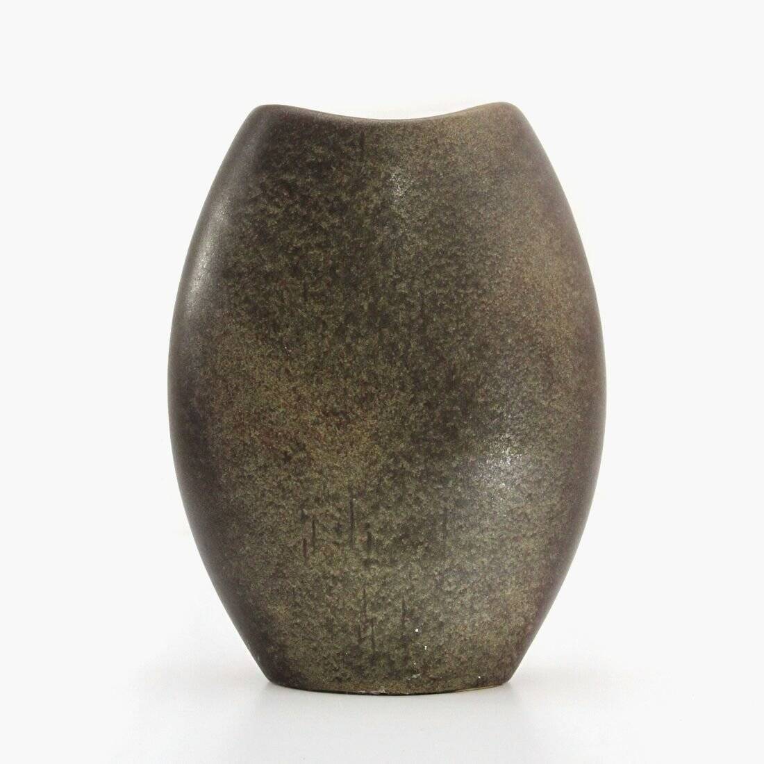 Ceramic vase with Scheurich decorations, 1980s