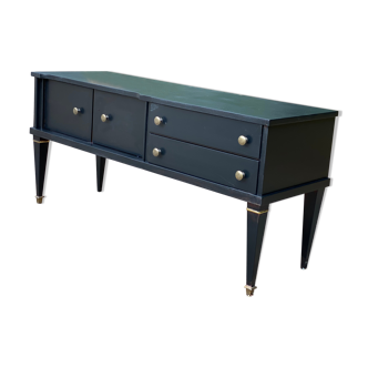 Black and brass sideboard