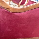 Burgundy Bench