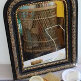 Old wooden mirror