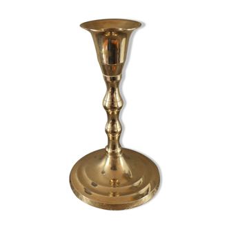 Candle holder fine slender candle candle golden metal candle