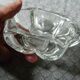 Daum France crystal ashtray