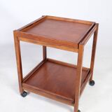 Roll Coffe Table Made In Walnut From 1960s