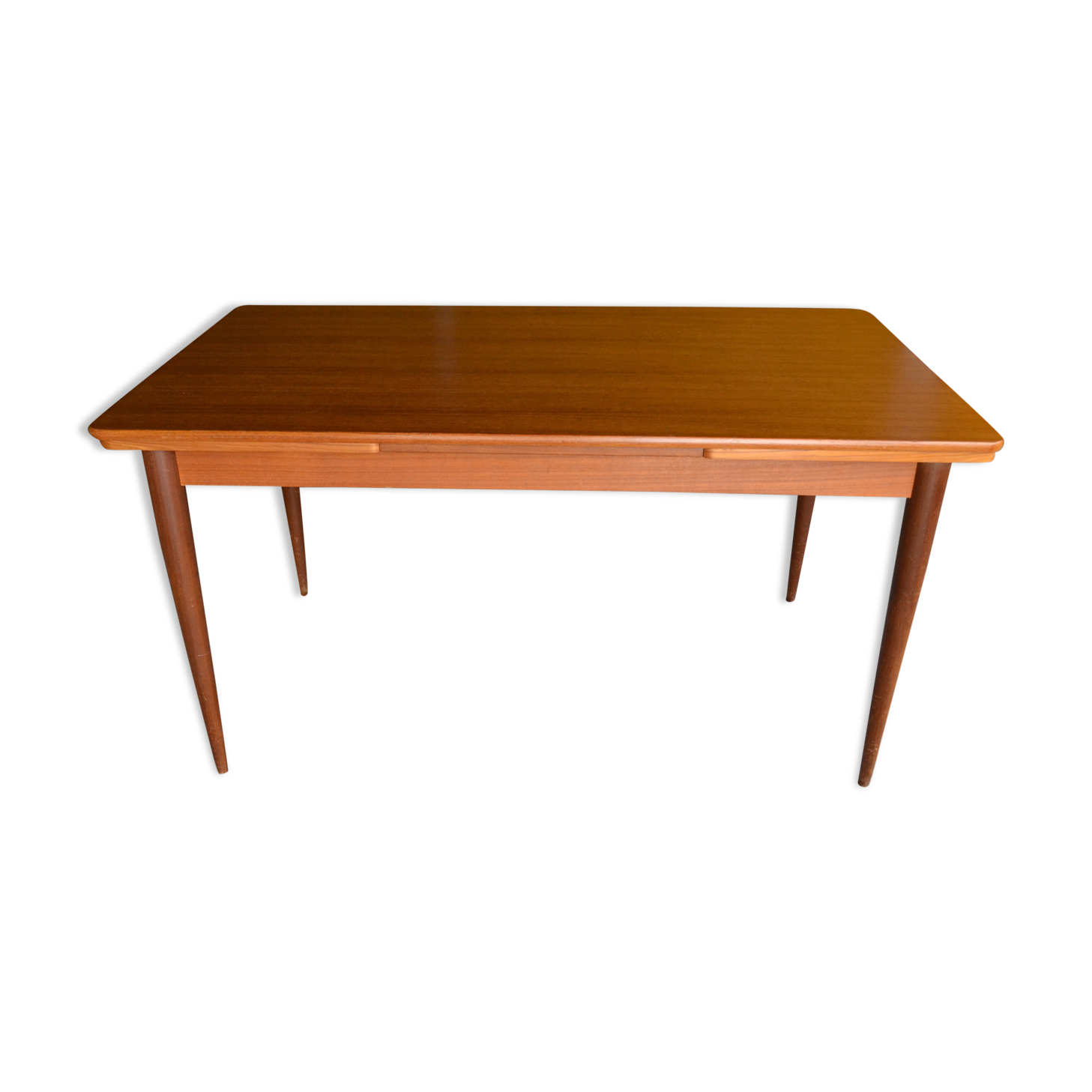 Scandinavian vintage teak extendable table