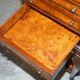 Commode Theodore Alexander style Campagne militaire en cuir