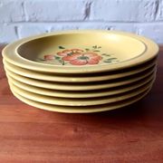 6 K&G Luneville French ceramic soup plates, Ø 22.8 cm