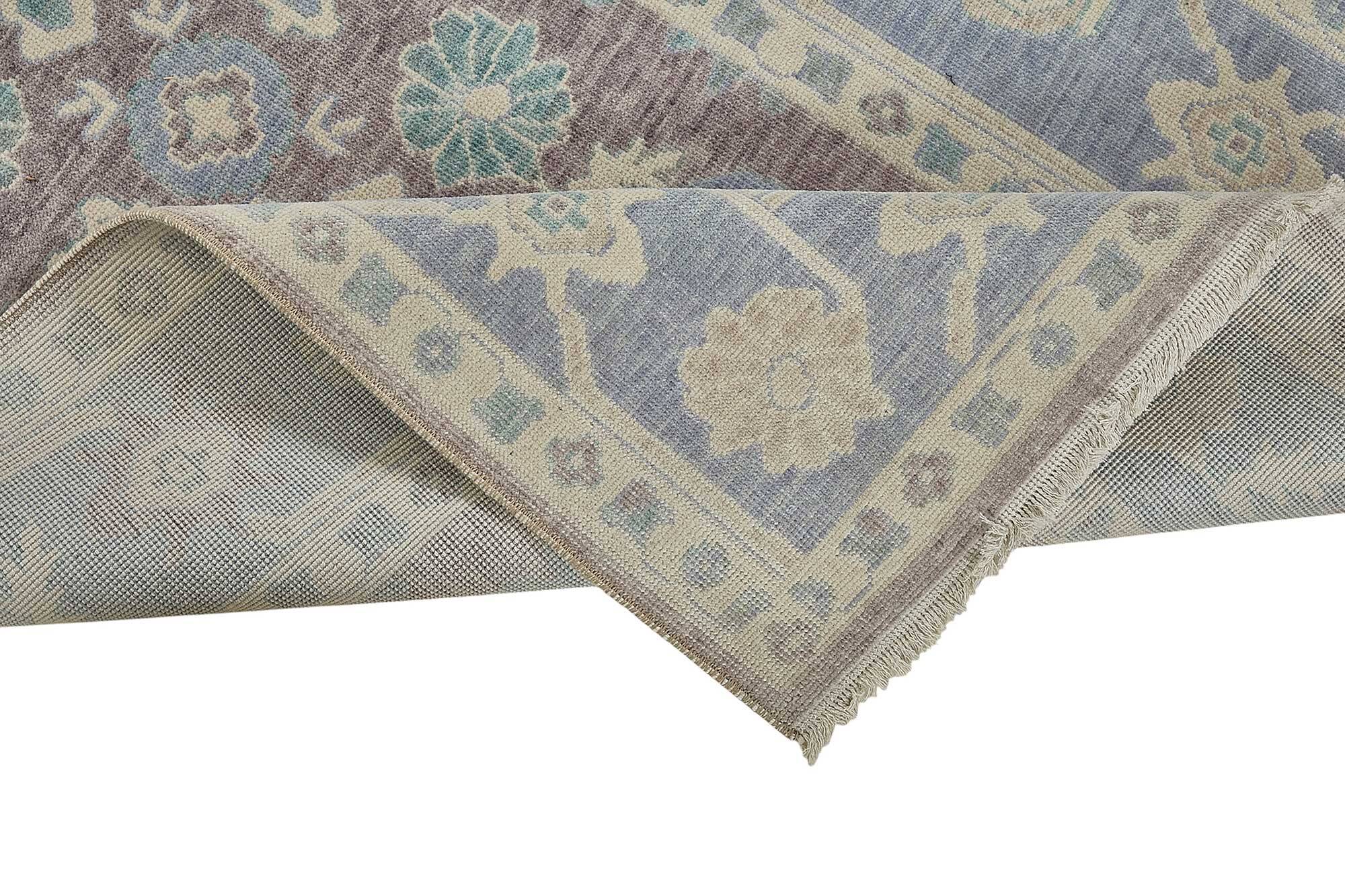 Turkish Handcrafted Loom Oushak Rug 101 cm x 325 cm