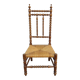 Napoléon III Period Nurse's Chair in Fruitwood