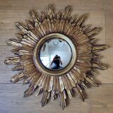 Ancient witch mirror 50/60s, 53cm