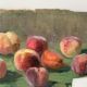 Oil on canvas gabrielle guillot by raffaillac still life with fruit