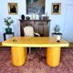 Bureau boomerang art déco, 1940 environ